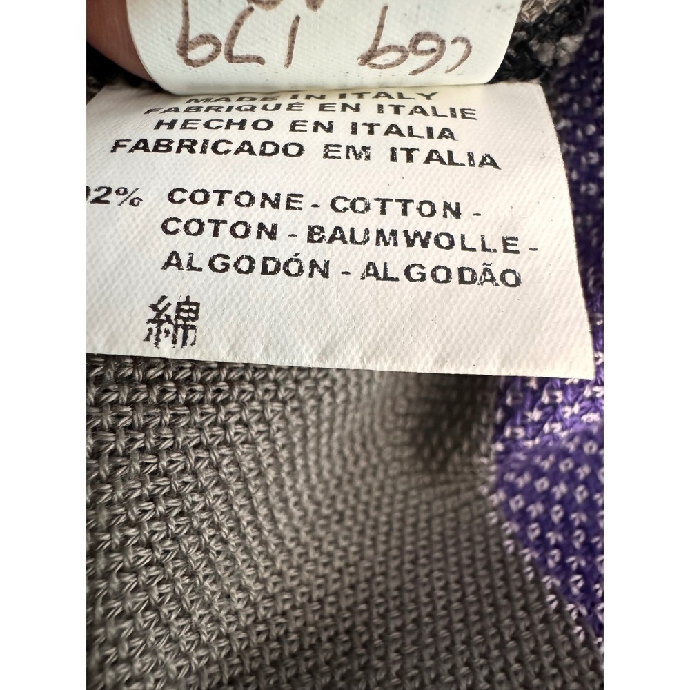 M Missoni Striped Knit Maxi Dress Purple Turquoise Sleeveless V-Neck Sz 6 IT 42 - Picture 5 of 9